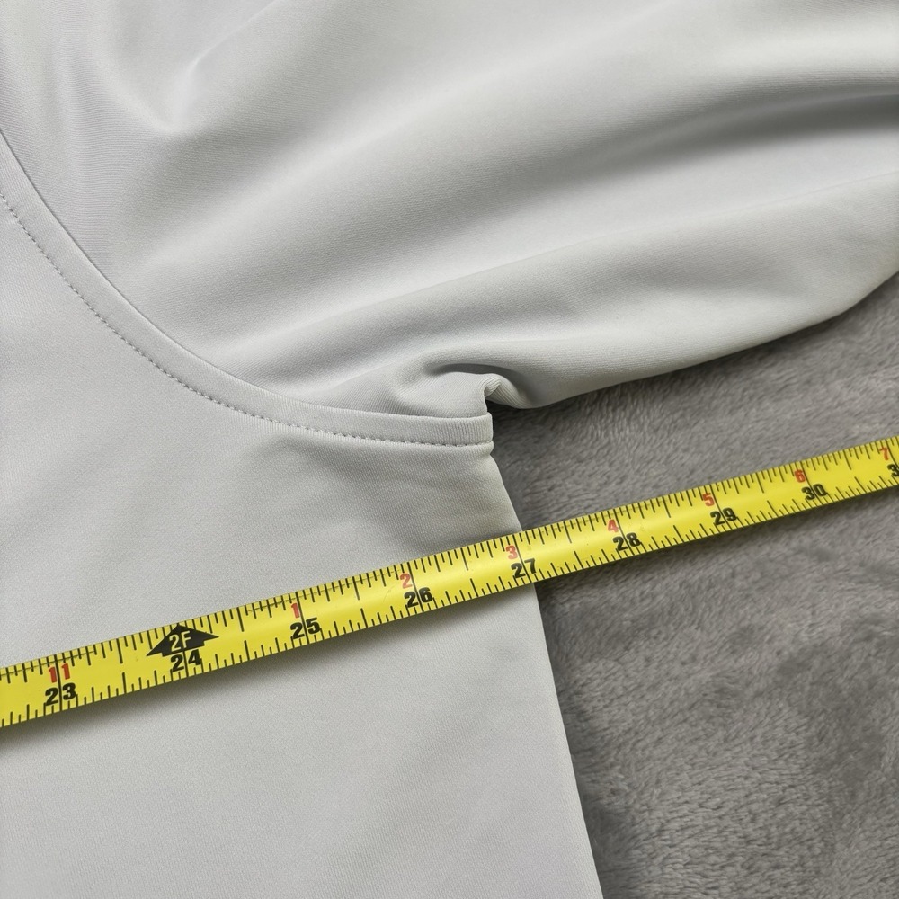 Masters Peter Millar Perth Performance Grey 1/4 Z… - image 4